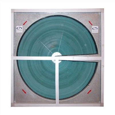 AHU에 있는 열 회수 바퀴